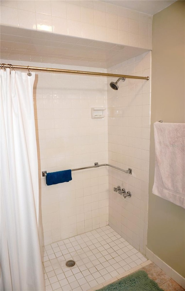 full bath with a stall shower