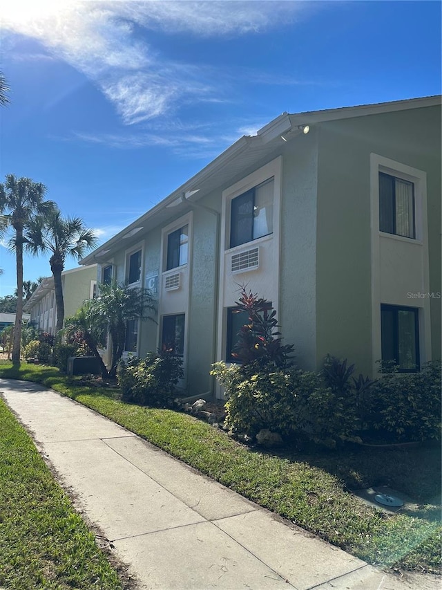 view of property exterior featuring stucco siding