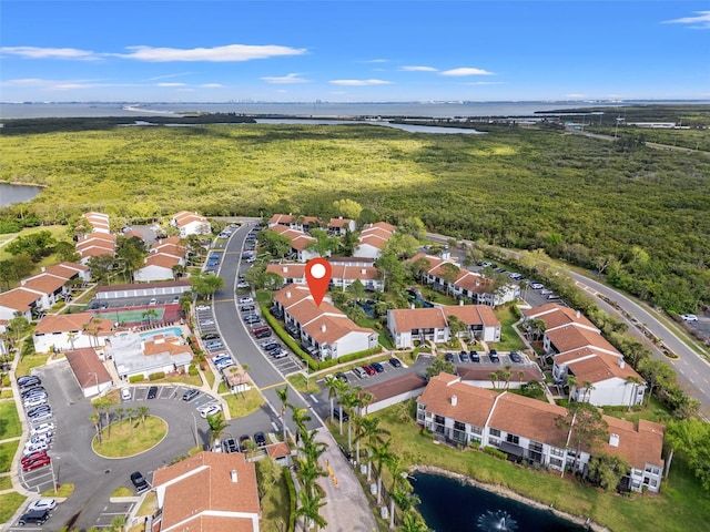 1986 Pelican Landing Blvd Unit 1514, Clearwater, FL 33762 - birds eye view of property featuring a residential view and a water view