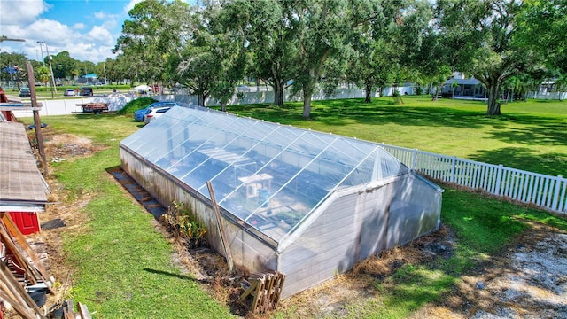 6501 62nd St N, Pinellas Park, FL 33781 - exterior space with a yard and fence