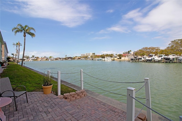 property view of water