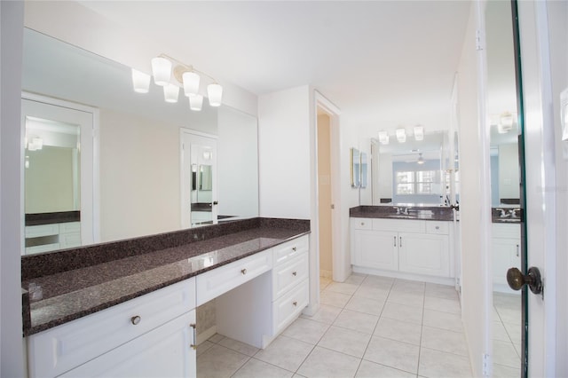 1621 Gulf Blvd Unit 308, Clearwater Beach, FL 33767 - full bath featuring tile patterned flooring and vanity