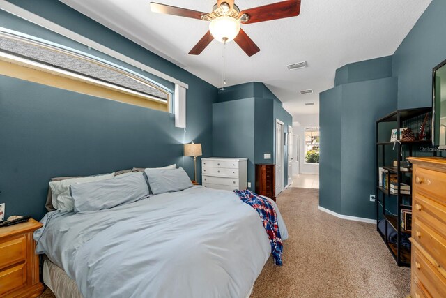 5123 Whispering Leaf Trl, Valrico, FL 33596 - bedroom featuring carpet and a ceiling fan