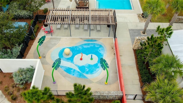 aerial view