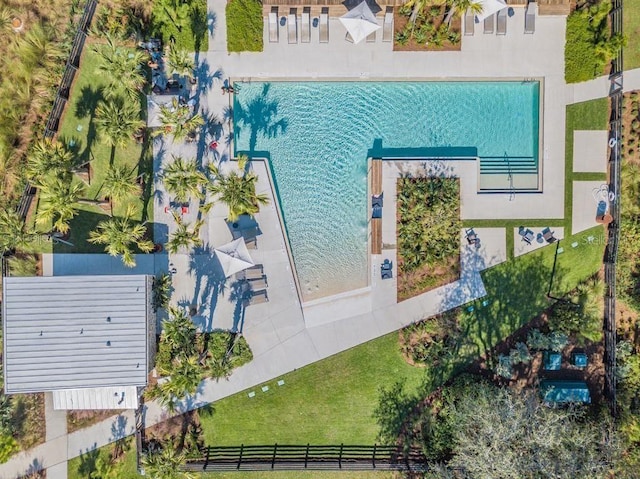 aerial view