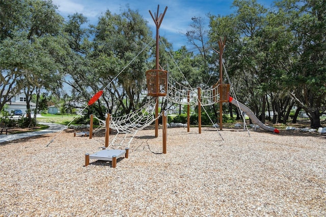view of community playground