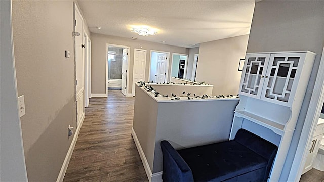 25631 Bruford Blvd, Land O Lakes, FL 34639 - corridor featuring baseboards and wood finished floors