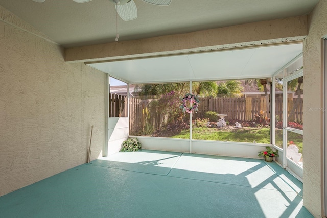2991 Covewood Pl, Clearwater, FL 33761 - view of patio with ceiling fan