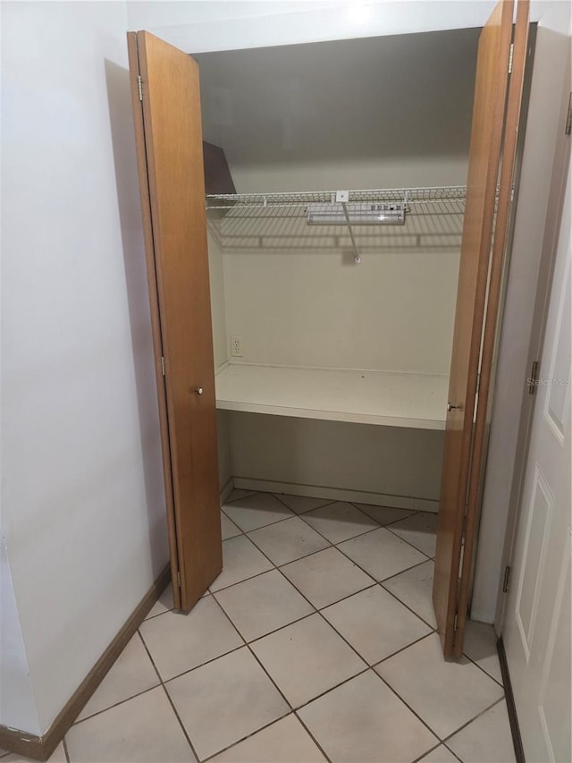 view of closet