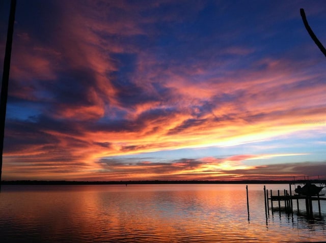 116 Shore Drive Pl, Oldsmar, FL 34677 - view of dock featuring boat lift and a water view