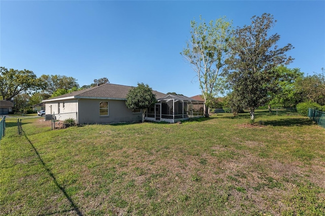 4575 NW 30th Pl, Ocala, FL 34482 - view of yard featuring a fenced backyard