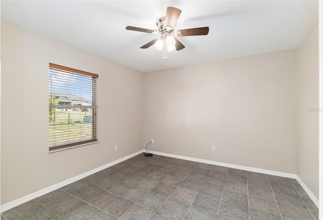 4575 NW 30th Pl, Ocala, FL 34482 - unfurnished room with a ceiling fan and baseboards