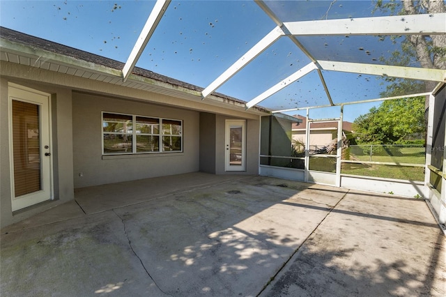 4575 NW 30th Pl, Ocala, FL 34482 - view of patio with glass enclosure