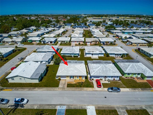5427 Springwood Blvd Unit 5427, Pinellas Park, FL 33782 - bird's eye view with a residential view