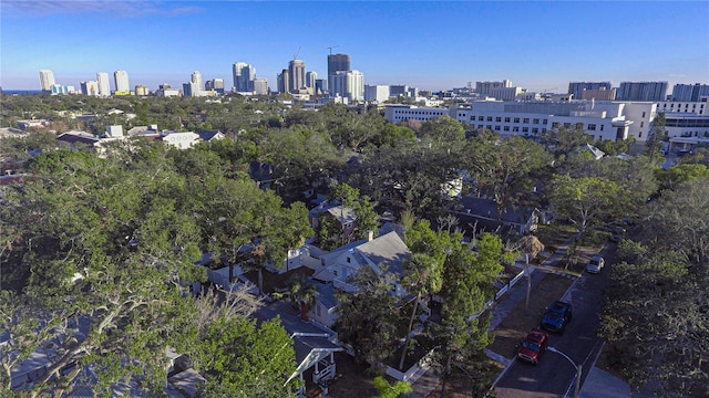 819 11th St N, Saint Petersburg, FL 33705 - bird's eye view featuring a city view