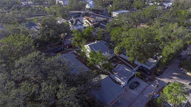 819 11th St N, Saint Petersburg, FL 33705 - bird's eye view with a residential view