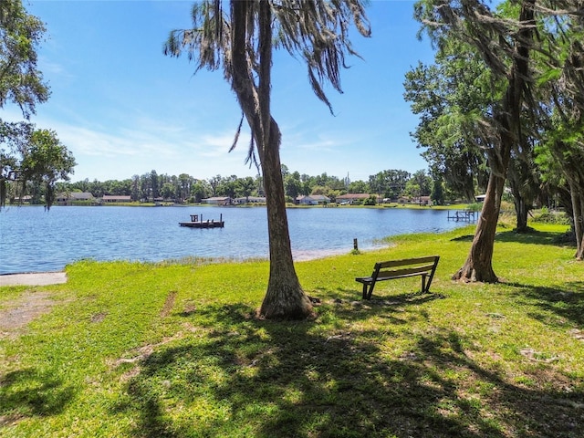property view of water