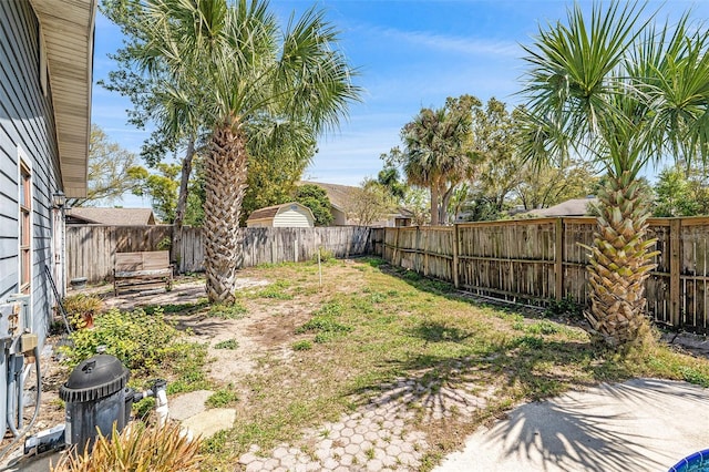 1366 Wexford Dr N, Palm Harbor, FL 34683 - view of yard featuring a fenced backyard