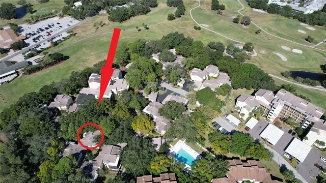 700 Starkey Rd Unit 821, Largo, FL 33771 - drone / aerial view featuring a residential view
