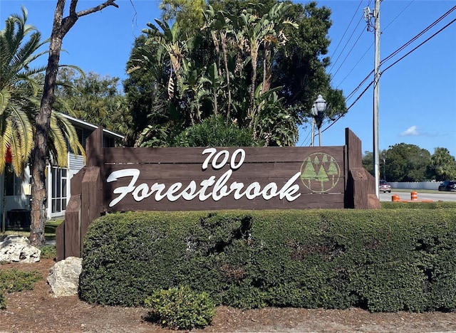 700 Starkey Rd Unit 821, Largo, FL 33771 - view of community sign