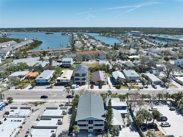 812 Gulf # 3, Indian Rocks Beach, FL 33785 - bird's eye view featuring a water view