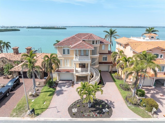 700 126th Ave, Treasure Island, FL 33706 - aerial view with a water view