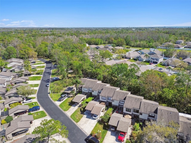 440 Woods Landing Trl, Oldsmar, FL 34677 - bird's eye view featuring a residential view and a view of trees