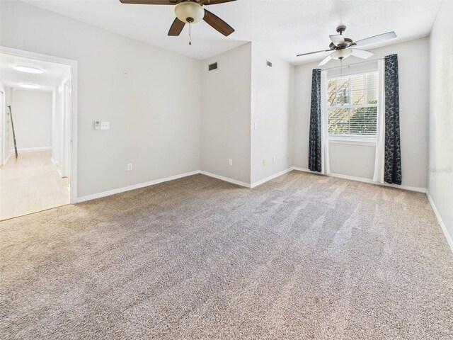1810 E Palm Ave Unit 6104, Tampa, FL 33605 - carpeted spare room featuring ceiling fan and baseboards