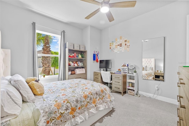 3966 Tour Trce, Land O Lakes, FL 34638 - carpeted bedroom with baseboards and ceiling fan