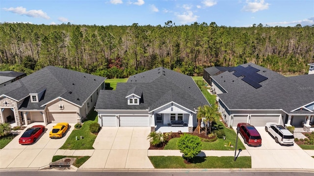 3966 Tour Trce, Land O Lakes, FL 34638 - view from above of property with a forest