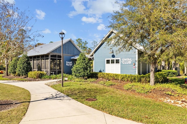 3966 Tour Trce, Land O Lakes, FL 34638 - view of home's community with a lawn