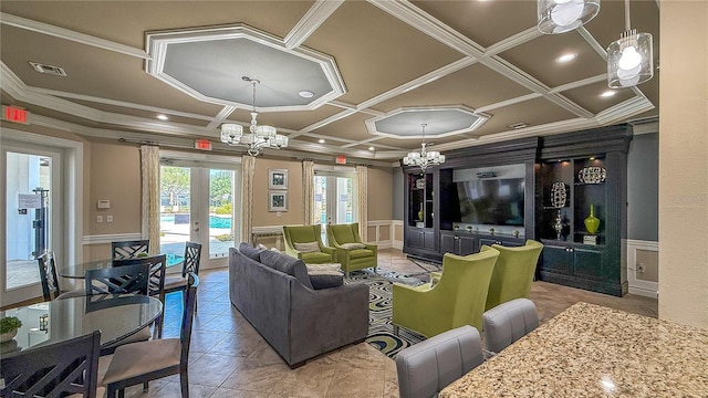 common area with visible vents