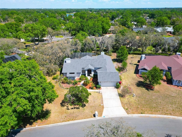 drone / aerial view