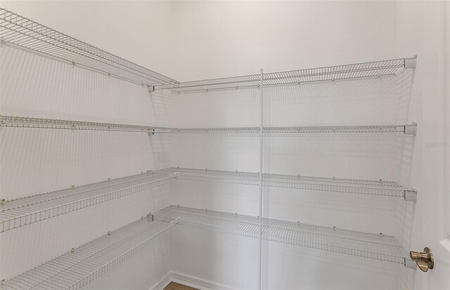 view of pantry