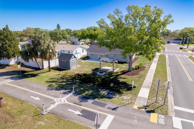aerial view