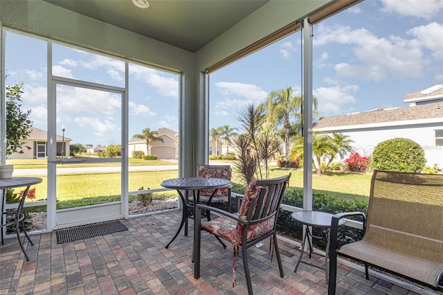 689 Chipper Dr, Sun City Center, FL 33573 - view of sunroom