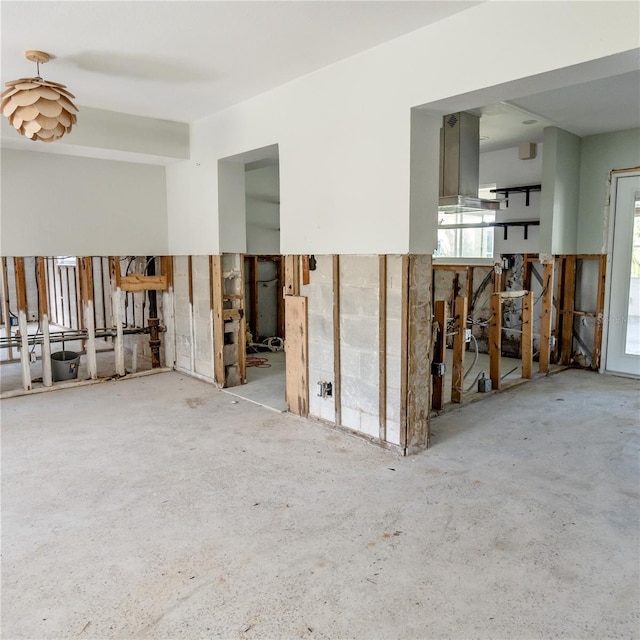 view of misc room