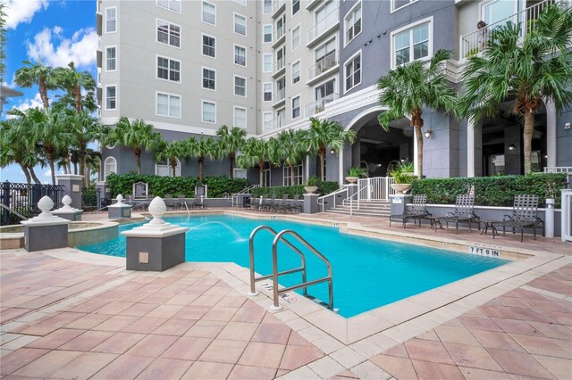 700 S Harbour Island Blvd Unit 240, Tampa, FL 33602 - pool with a patio and fence