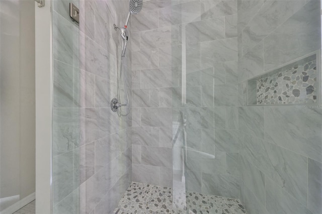 full bath with a stall shower