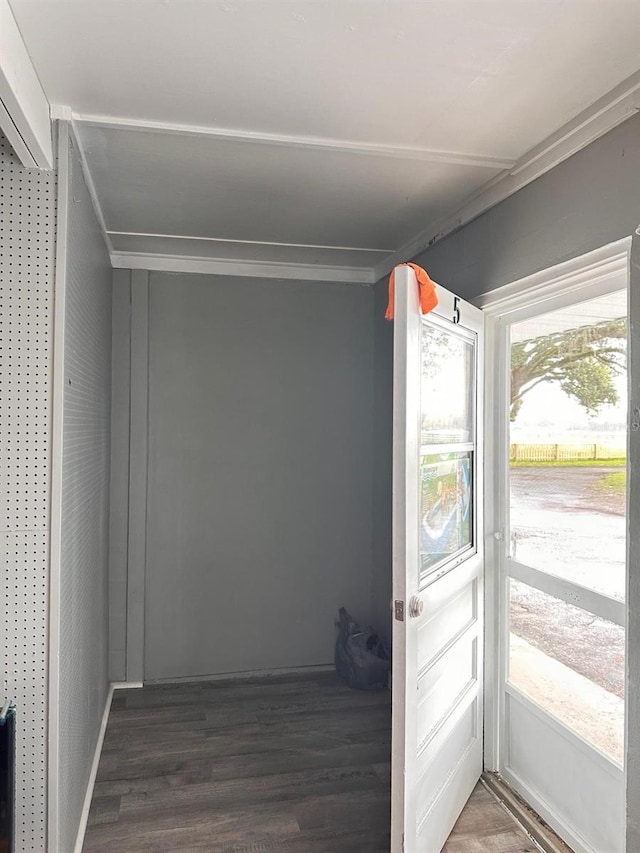 5562 S US-301, Bushnell, FL 33513 - entryway featuring crown molding, plenty of natural light, and wood finished floors