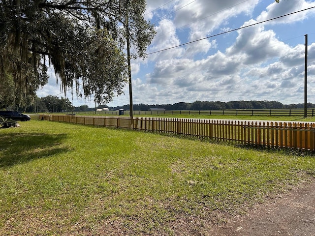 5562 S US-301, Bushnell, FL 33513 - view of yard with a rural view and fence
