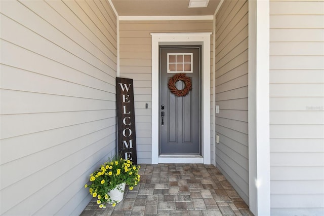 view of entrance to property