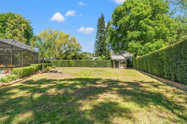20315 Mid Ct, Lutz, FL 33558 - view of yard featuring a fenced backyard