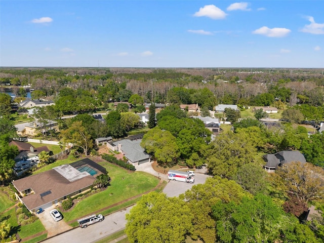 20315 Mid Ct, Lutz, FL 33558 - drone / aerial view with a residential view