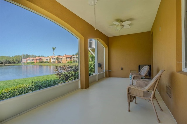 16 Franklin Ct S Unit A, Saint Petersburg, FL 33711 - sunroom / solarium with a water view