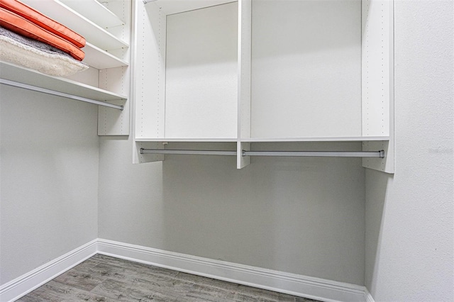 16 Franklin Ct S Unit A, Saint Petersburg, FL 33711 - spacious closet featuring wood finished floors