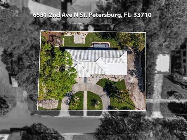 6531 2nd Ave N, Saint Petersburg, FL 33710 - drone / aerial view
