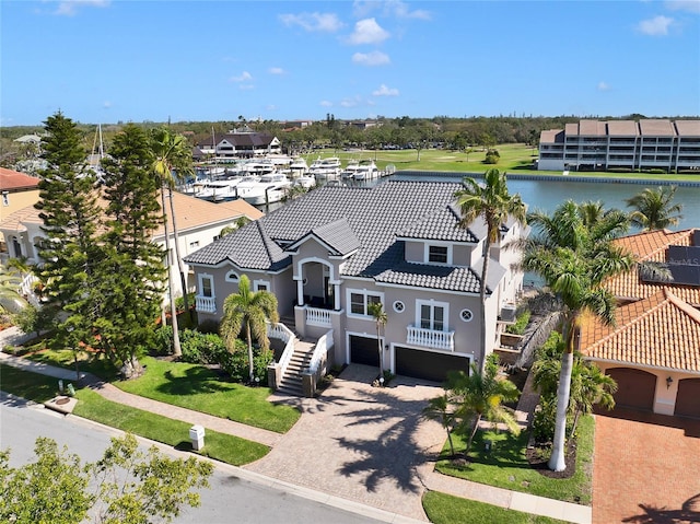 6113 Pasadena Point Blvd, Gulfport, FL 33707 - bird's eye view of a large body of water