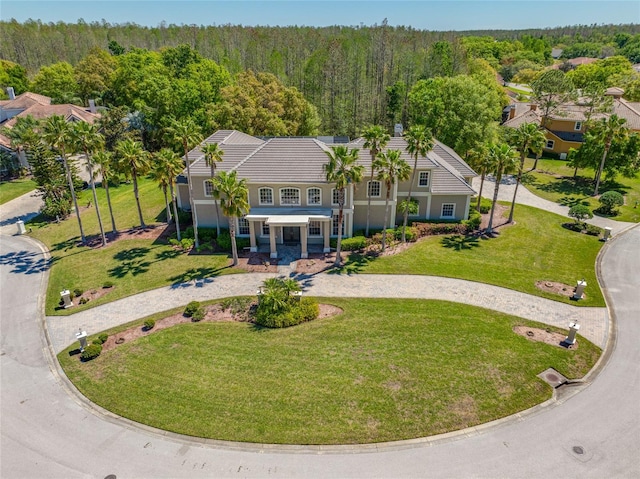 19005 Cour Ests, Lutz, FL 33558 - view of subject property featuring a heavily wooded area