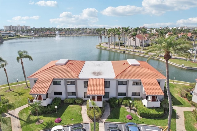 6277 Bahia Del Mar Blvd Unit 210, Saint Petersburg, FL 33715 - view from above of property featuring a large body of water